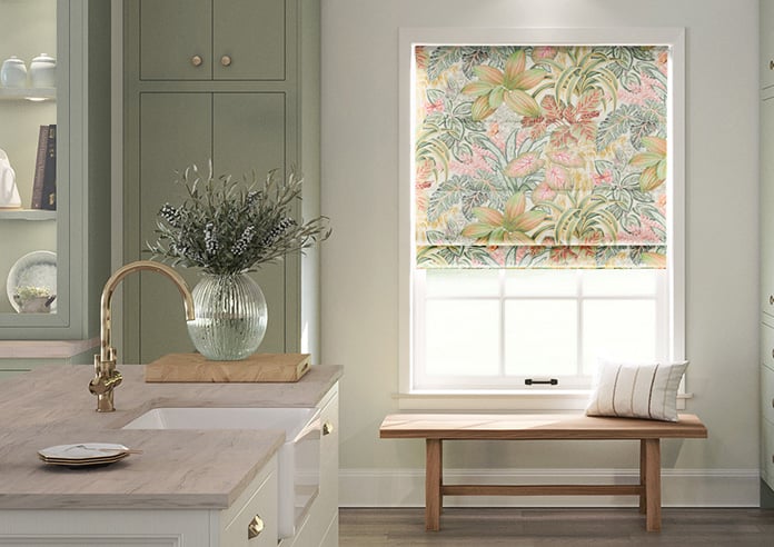 Canopy, Tranquil Oasis - Motorised Roman Blind - Image 3